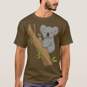 Cute Koala Bear - Australia Animals Eucalyptus Koa T-Shirt