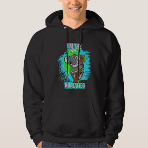 Cute Koala Bear Im The Most Koalafied Australia Va Hoodie