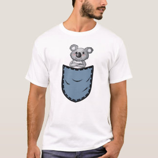 Cute koala bear in pocket Men T-Shirt