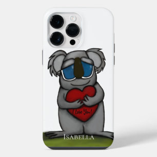 Cute Koala Bear iPhone 14 Pro Max Case