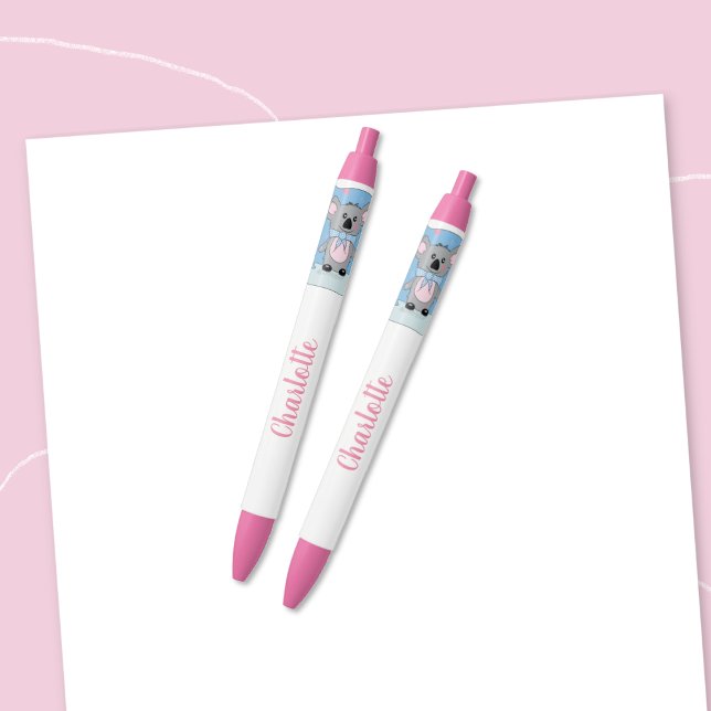 Cute Koala Bear Kid Personalised Pen (Creator Uploaded)