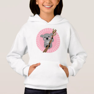 Cute Koala Bear - Pink Grey Girl