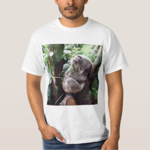 Cute Koala Bear relaxing in a Tree T-Shirt