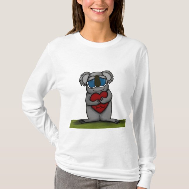 Cute Koala Bear T-Shirt (Front)