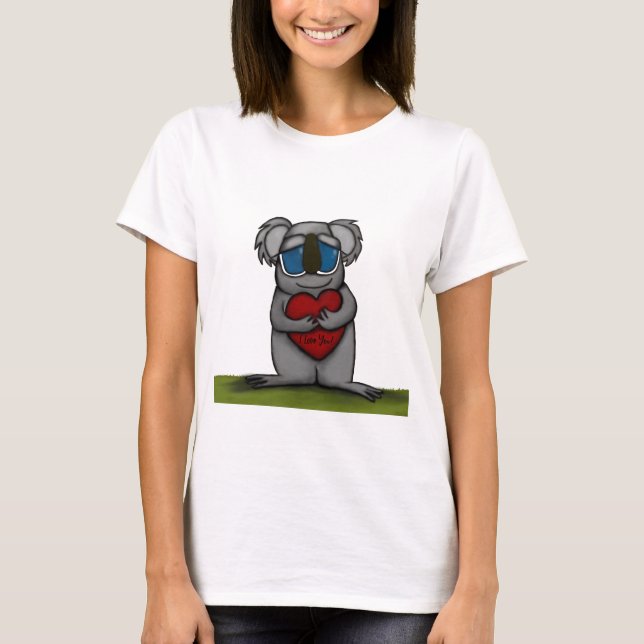 Cute Koala Bear T-Shirt (Front)