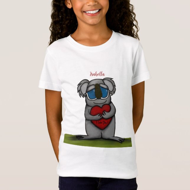 Cute Koala Bear T-Shirt (Front)
