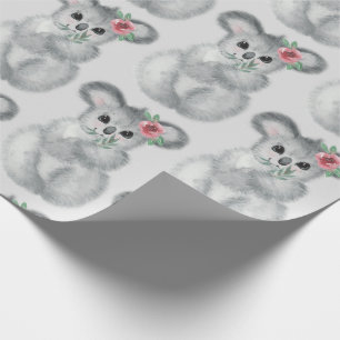 Cute Koala Bear Watercolor Modern Wrapping Wrapping Paper