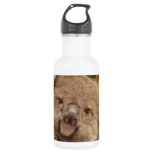 Cute Koala Bears Aussi Shower Party Birthday 532 Ml Water Bottle (Front)