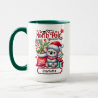 Cute Koala Chirstmas Personalised Name