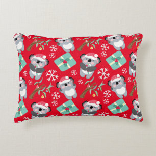 Cute Koala Christmas  Decorative Cushion