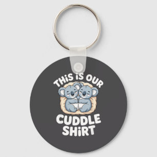 Cute Koala Couple Nest This Is Our Cuddle  Key Ring