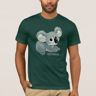 Cute Koala custom text shirts & jackets