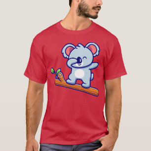Cute Koala Dabbing On The Tree T-Shirt
