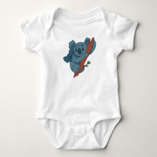 Cute Koala Family Illustration - Nature-Loving Kid Baby Bodysuit