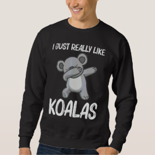 Cute Koala For Men Women Australian Zoo Animal Sweatshirt