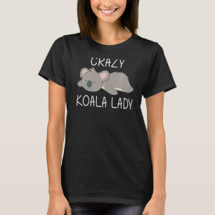 Cute Koala For Women Mum Sleeping Marsupial Tree A T-Shirt