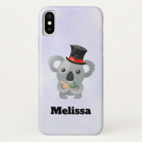 Cute Koala in a Black Top Hat Custom