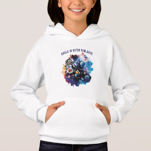 Cute Koala in Outer Paw-sace, Koala Astronaut (Front)