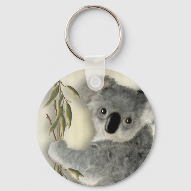 Cute Koala Key Ring (Front)