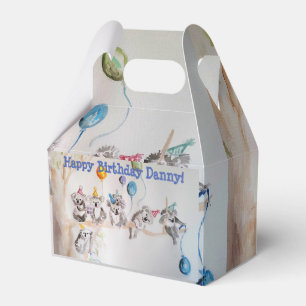 Cute Koala Koalas Boys Birthday Cake Favour Box