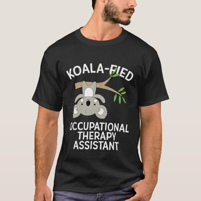 Cute Koala Occupational Therapy Assistant  Ot Ota T-Shirt (Front)