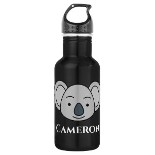Cute Koala Personalised Custom Name Back To School 532 Ml Water Bottle