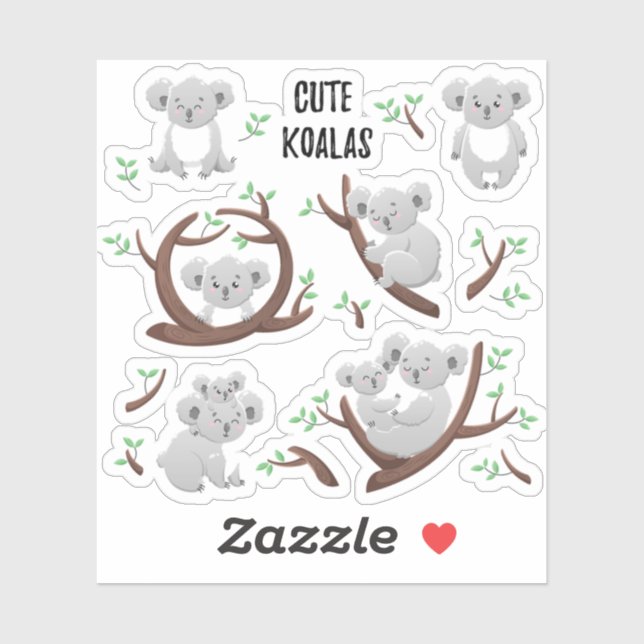 Cute koala playing with lovely boy Australia (Sheet)