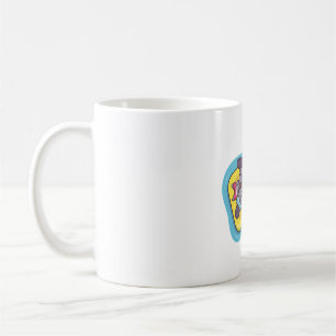 Cute Koala, Sloth and Panda Chilling On Pool Float Coffee Mug