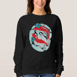 Cute Koi Fish Couple Koi Cute Fish Pond Sweatshirt