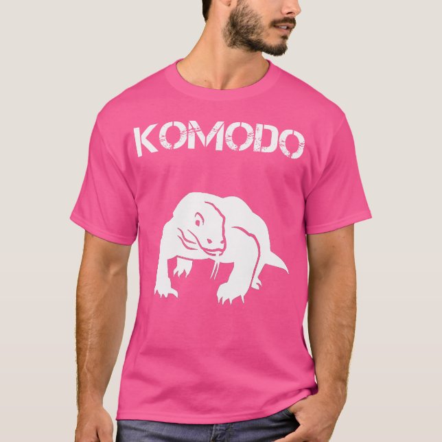 Cute Komodo Dragon T-Shirt (Front)