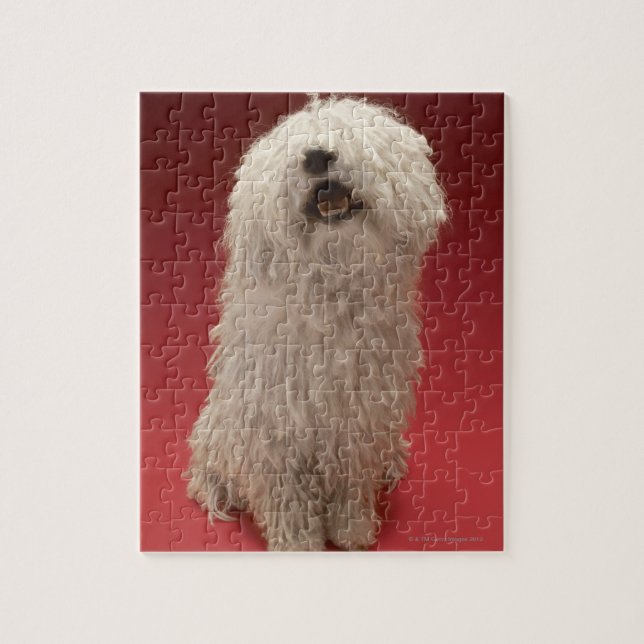 Cute Komondor Dog Jigsaw Puzzle (Vertical)