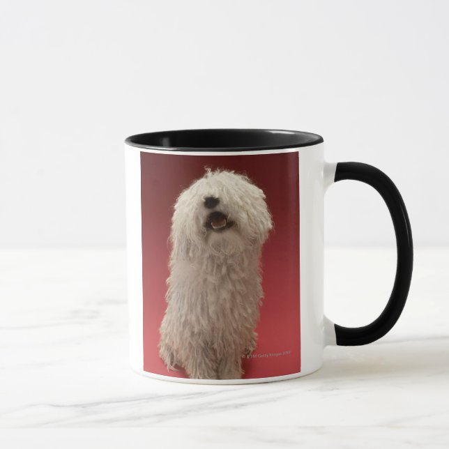Cute Komondor Dog Mug (Right)