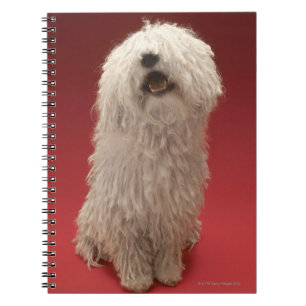 Cute Komondor Dog Spiral Notebook