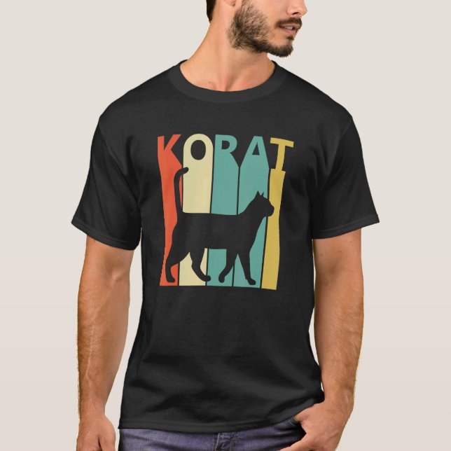 Cute Korat Cat T-Shirt (Front)