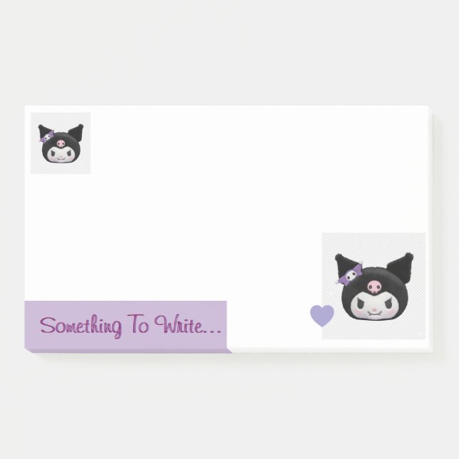 Cute Kuromi  Post-it Notes (Front)