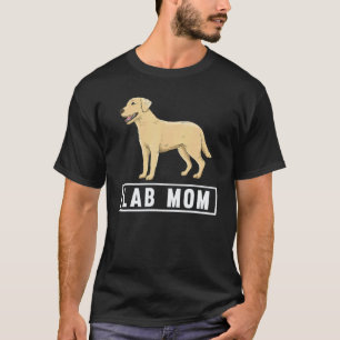 Cute Labrador Art For Women Mum Labrador Retriever T-Shirt