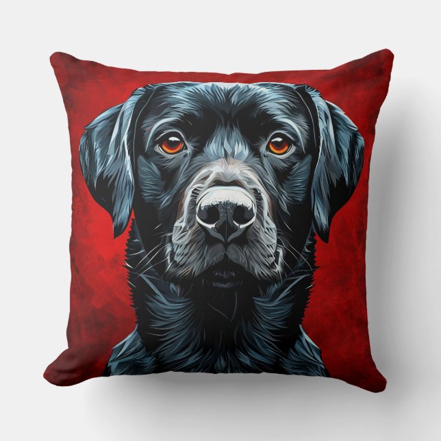 Cute labrador dog cushion (Front)