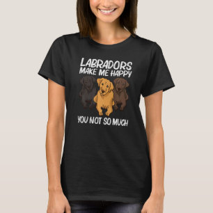 Cute Labrador For Men Women Puppy Dog Animal T-Shirt