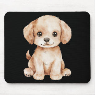Cute Labrador Puppies Dad Mum Retriever Dog Lover  Mouse Pad