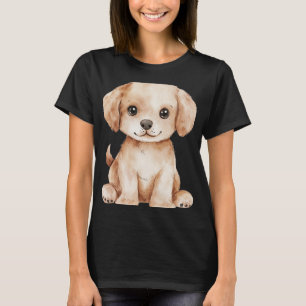 Cute Labrador Puppies Dad Mum Retriever Dog Lover T-Shirt