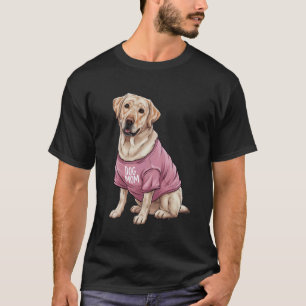 Cute Labrador Retriever Dog Mum Paw lover T-Shirt