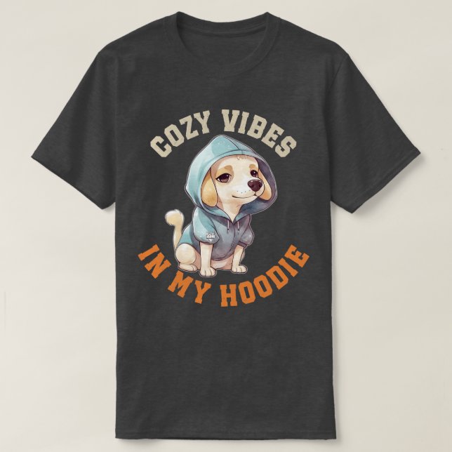 Cute Labrador Retriever Dog T-Shirt (Design Front)