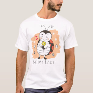 Cute lady bug cartooon T-Shirt