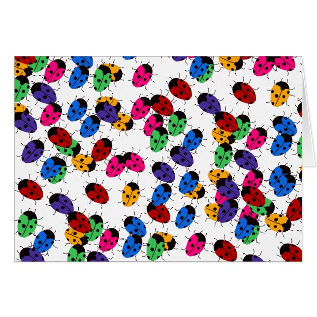 Cute Lady Bug Design (Front Horizontal)