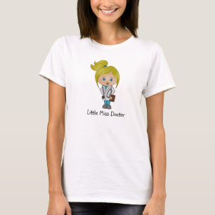 Cute Lady Doctor T Shirt - Blonde