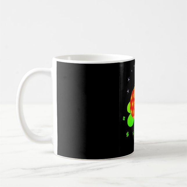 Cute Ladybird Shamrock Coffee Mug (Left)