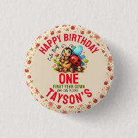 Cute Ladybug 1st Birthday | Bug Theme Party