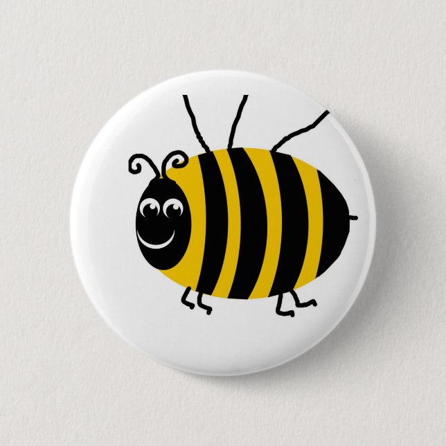 Cute Ladybug 6 Cm Round Badge (Front)
