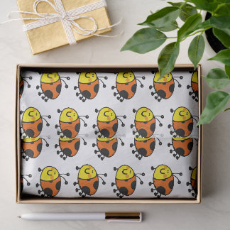 Cute Ladybug Cartoon Tissue Paper