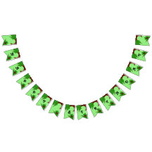 Cute Ladybug & Clover Leaf Happy Birthday